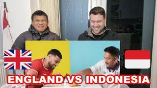 REACTION : INDONESIA VS ENGLAND (FEAT IBNU JAMIL) ft  @WaseemsWay