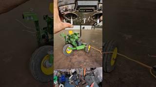 RC Powerful Tractor String Servo Motor #project