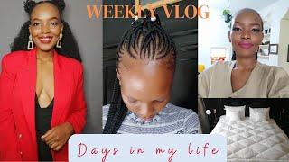 Weekly Vlog | Where I get my blazers | Bedding Plug | New Hair | Mother's Day Shoot & More