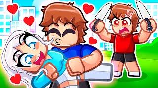 I Caught My Brother On A DATE With ASHLEY In Roblox Snapchat…