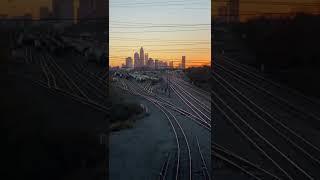 #sunset view of #charlottenc from the #railyard