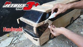 How to make JetBus 3 Carrosserie from wood.