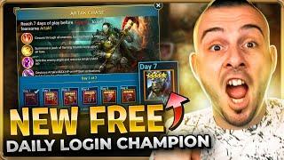 FREE LEGENDARY For EVERY PLAYER!! New 7 Day Login Champion | Raid Shadow Legends