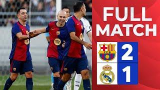 Barça Legends 2-1 Real Madrid Legends | Full Match