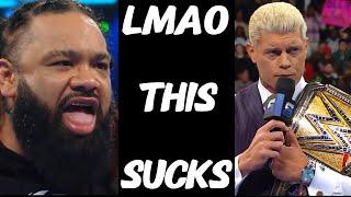 SMACKDOWN MADE ME LMAO CUZ IT SUCKED!! LOL!! (RANT)