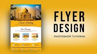 Flyer Design in Photoshop | Flyer Design | Photoshop Flyer Design Tutorial