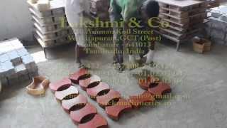 designer tiles, electric vibro forming table,tile mixer ,making process, paver blocks machine