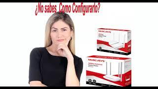 Como Configurar Router Mercusys MW302R, MW306R, MW325R  como REPETIDOR UNIVERSAL en 2 minutos