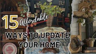 Decorating on a Dime: 15 Free & Affordable Home Refresh Ideas