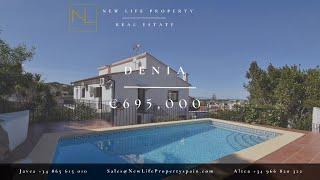 AN AMAZING VILLA WITH SEA VIEW FOR SALE IN DENIA - NLD0173