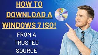 How to Download a windows 7 ISO file