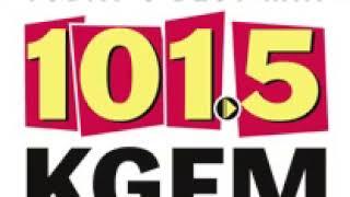 101.5 KGFM Station ID June 19, 2019 6:02pm