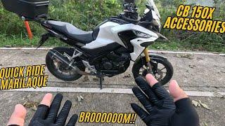 HONDA CB 150X | Full Review, Sound Check, Marilaque Quick Ride