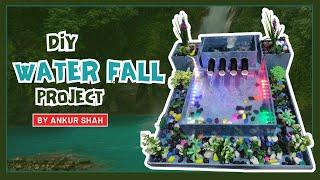 DIY Waterfall Model | Home Décor Project Ankur Project #diyprojects #DIYDecor #diy #schoolproject