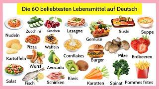 Top 60 Foods Germans Love to Eat! Learn German with Fun