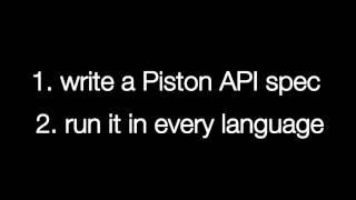 Piston: an engine for consuming APIs by Traity