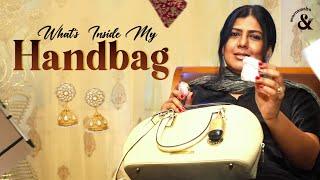 What's Inside My Handbag | Handbag Secret ft. Swarnamalya