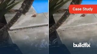 Lifting Sunken Pool Deck Slab with Geopoly™  | Buildfix