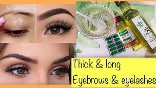 HOW To GROW THICK AND LONG EYEBROWS & EYELASHES | in telugu | Chaitu’s Happy Home