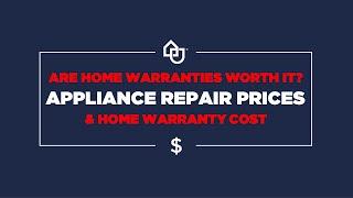 Home Warranty Cost & Appliance Repair Prices | American Home Shield