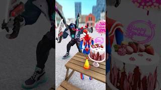 Not Venom wife 3 | Funny Marvel Toys Spider-Man #gta #gtav #spiderman #homemaranha