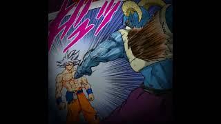 Goku doing some serious chest workout