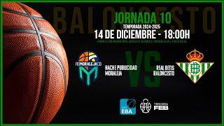 Jornada 10 HACHE PUBLICIDAD MORALEJA VS REAL BETIS BALONCESTO