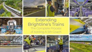 Extending Brightline's Trains: The Complete Process of Adding A 5th Coach