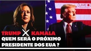 TRUMP X KAMALA | QUEM SERÁ O PRÓXIMO PRESIDENTE DOS EUA