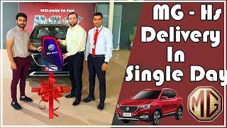 MG HS New Car | Delivery in Single Day | MG Features & Review | Bought SABROSO Complete Range Vlog