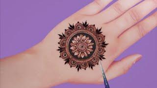 Very Easy Simple Mehndi Design Trick For Back Hand| Mehandi ka Design-Mehendi design-Mehndi Designs