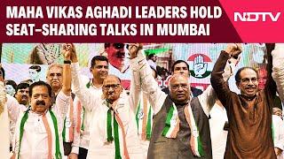 Maharashtra Election News | Maha Vikas Aghadi Leaders Hold Seat-Sharing Talks In Mumbai