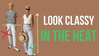 Do’s and Dont’s Hot Weather Outfits| Effortless Summer Outfits