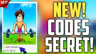 FUTURE CODES!! | *NEW* ROBLOX GYM TYCOON! CODES 2023!