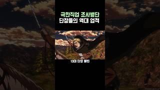 진격의 거인)역대 조사병단 단장들 업적