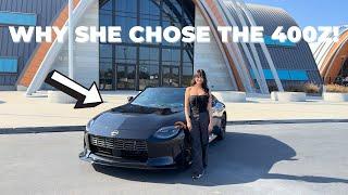 WHY SHE CHOSE THE 400Z! 2023 Nissan 400z Performance Build @abc.garage