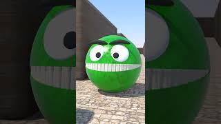 Plastic Robot Pacman vs Sponge #Shorts