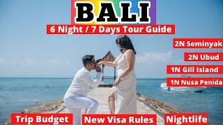 BALI Tour Guide 2025 | India To Bali Indonesia Trip Cost, New Visa Rules & Complete Itinerary Hindi