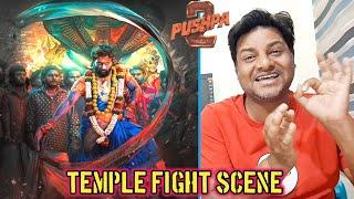 Pushpa 2 Full Movie Reaction 8 | Pushpa 2 Temple Fight Scene | Allu Arjun | Pushpa 2 syndicate scene