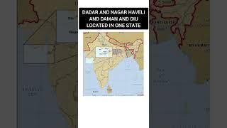 Daman and Diu and Dadra and Nagar Haveli union territory of India lies in how many state of state