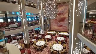 wonder of the seas main Dinning Room Tour