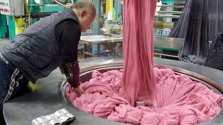 How a Massive Bath Towel Factory Mass-Produces Towels