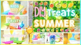  DIY Easy & Yummy Summer Treats: 3 Popsicle Snack Ideas! | AlohaKatieX 