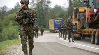 NATO-led mission at Kosovo-Serbia border after deal to ease tensions