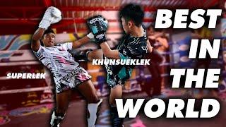  Superlek vs. Khunsueklek – Two of the Best Fighters in the World | Sparring Highlights