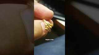 2.5gms Gold rings 916 Hallmark Gold | 22 Carats