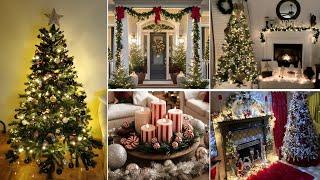 100+ CHRISTMAS DECORATIONS IDEAS 2024 - CHRISTMAS HOME DECOR TRENDS 2024 - CHRISTMAS DECORATING DIY