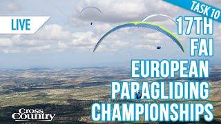 17th FAI European Paragliding Championships: Task 10 Live Stream