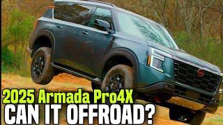 ALL NEW 2025 Nissan Armada Pro4X Super Slippery and Muddy Offroad