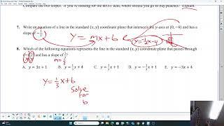 Math III Homework 8.1 Video 1